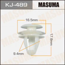 Клипса пластиковая MASUMA (TOYOTA 6777130070)  / KJ489