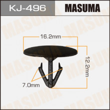 Клипса пластиковая MASUMA (TOYOTA 9046707096)  / KJ496