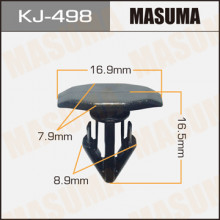 Клипса пластиковая MASUMA (TOYOTA 9046710146)  / KJ498
