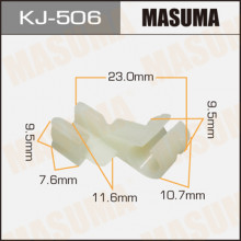 Клипса пластиковая MASUMA (TOYOTA 6929312050)  / KJ506