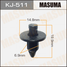 Клипса пластиковая MASUMA (TOYOTA 9046707041)  / KJ511