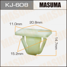 Клипса пластиковая MASUMA (NISSAN 128100791)  / KJ608