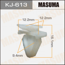 Клипса пластиковая MASUMA (NISSAN 623180P400)  / KJ613