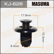 Клипса пластиковая MASUMA (NISSAN 6384435F00)  / KJ628