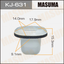 Клипса пластиковая MASUMA (NISSAN 155302923)  / KJ631