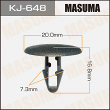 Клипса пластиковая MASUMA (NISSAN 7399871T00)  / KJ648