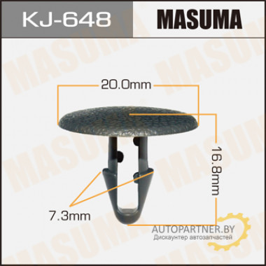 Клипса пластиковая MASUMA (NISSAN 7399871T00)  / KJ648
