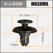 Клипса пластиковая MASUMA (NISSAN 155303101)  / KJ658