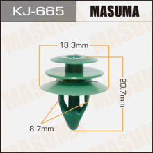 Клипса пластиковая MASUMA (NISSAN 155304361)  / KJ665