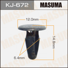 Клипса пластиковая MASUMA (NISSAN 155305351)  / KJ672
