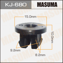 Клипса пластиковая MASUMA (SUBARU 62698V7000)  / KJ680