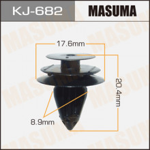 Клипса пластиковая MASUMA (SUZUKI 940908320)  / KJ682