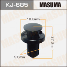Клипса пластиковая MASUMA (NISSAN 155309241)  / KJ685