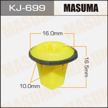 Клипса пластиковая MASUMA (NISSAN 128100601)  / KJ699