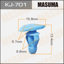 Клипса пластиковая MASUMA (NISSAN 155309311)  / KJ701