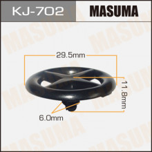 Клипса пластиковая MASUMA (NISSAN 65832F5000)  / KJ702