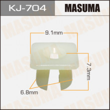 Клипса пластиковая MASUMA (NISSAN 96706B0700)  / KJ704