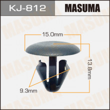 Клипса пластиковая MASUMA (MITSUBISHI MR121470)  / KJ812