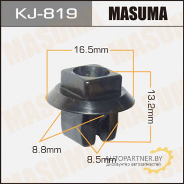 Клипса пластиковая MASUMA (MITSUBISHI MR393386)  / KJ819