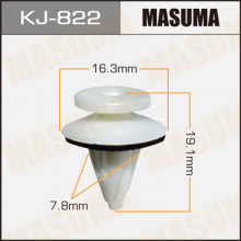 Клипса пластиковая MASUMA (MITSUBISHI MR322000)  / KJ822