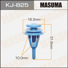 Клипса пластиковая MASUMA (MITSUBISHI MR201892)  / KJ825