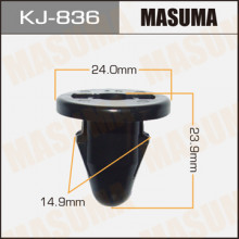 Клипса пластиковая MASUMA (MITSUBISHI MB271999)  / KJ836