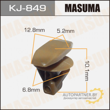 Клипса пластиковая MASUMA (MITSUBISHI MU481027)  / KJ849