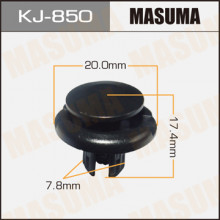 Клипса пластиковая MASUMA (MITSUBISHI MU000319)  / KJ850