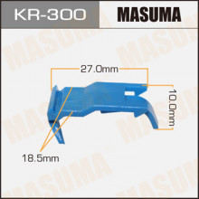 Клипса пластиковая MASUMA (HYUNDAI 8321922000)  / KR300