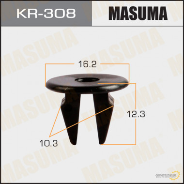 Клипса пластиковая MASUMA (HYUNDAI 8684822000)  / KR308