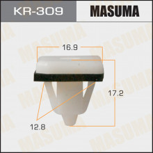 Клипса пластиковая MASUMA (HYUNDAI 8775837000)  / KR309