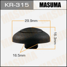 Клипса пластиковая MASUMA (HYUNDAI 8682526000)  / KR315