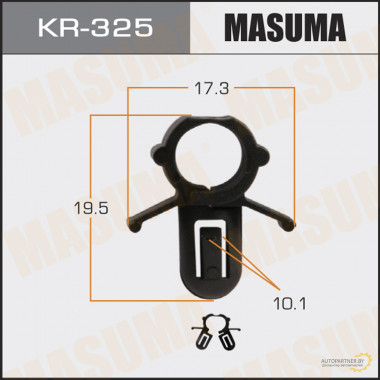 Клипса пластиковая MASUMA (HYUNDAI 8119938000)  / KR325