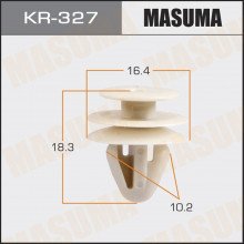Клипса пластиковая MASUMA (HYUNDAI 858493B000)  / KR327