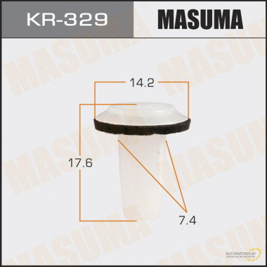 Клипса пластиковая MASUMA (KIA 8614021000)  / KR329