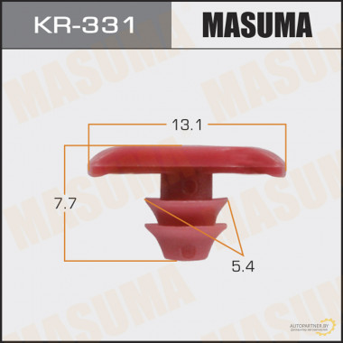 Клипса пластиковая MASUMA (HYUNDAI 8213337000)  / KR331