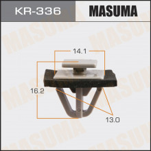 Клипса пластиковая MASUMA (KIA 873822W000)  / KR336