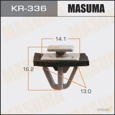 Клипса пластиковая MASUMA (KIA 873822W000)  / KR336