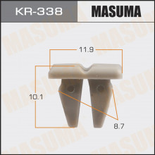 Клипса пластиковая MASUMA (HYUNDAI 8669910000000000)  / KR338