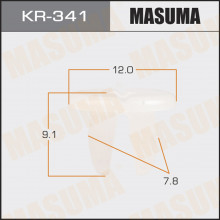 Клипса пластиковая MASUMA (HYUNDAI 1491004000)  / KR341