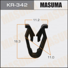 Клипса пластиковая MASUMA (HYUNDAI 858583S000)  / KR342