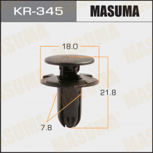 Клипса пластиковая MASUMA (HYUNDAI 865952T500)  / KR345