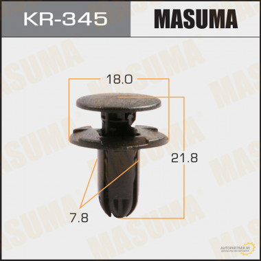 Клипса пластиковая MASUMA (HYUNDAI 865952T500)  / KR345