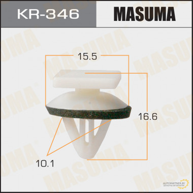 Клипса пластиковая MASUMA (HYUNDAI 8581837000)  / KR346