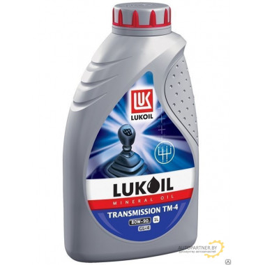 ЛУКОЙЛ ТМ-4 80W90 (1L) масло трансмиссионное! минер.\ API GL-4