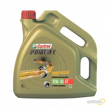 Масло моторное 15688C CASTROL Power 1 4T 10W-40 4 л