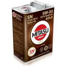 Моторное масло MITASU GOLD SN 5W-30 / MJ-101-4 (4л)