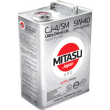 Моторное масло MITASU ULTRA PAO LL DIESEL CJ-4/SN 5W-40 / MJ-211-4 (4л)