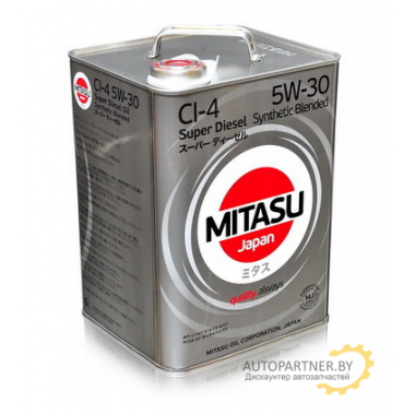 Моторное масло MITASU SUPER DIESEL CI-4 5W-30 / MJ-220-20 (20л)
