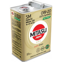 Моторное масло MITASU HYBRID MOLY-TRIMER SM 0W-20 / MJ-M02-4 (4л)